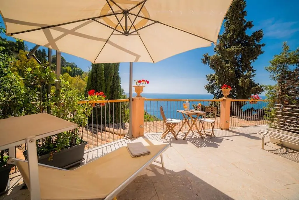 Chalet Vista Mare A Taormina Con Parcheggio Paolone House